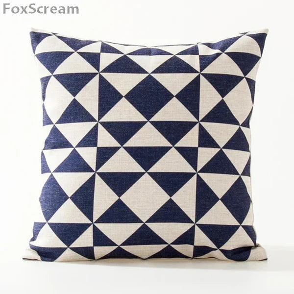 Cushion Covers Elegant Monochrome Pack of 6
