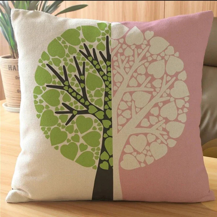 Cushion Covers Snowflake Tree Pack 3