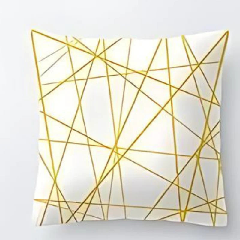 Cushion Covers Tulip Yellow Pack of 5