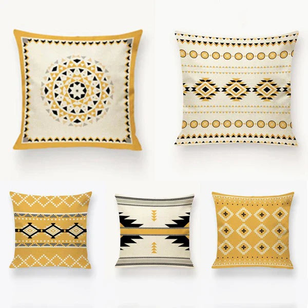 Cushion Covers Golden ERA Pack of 5