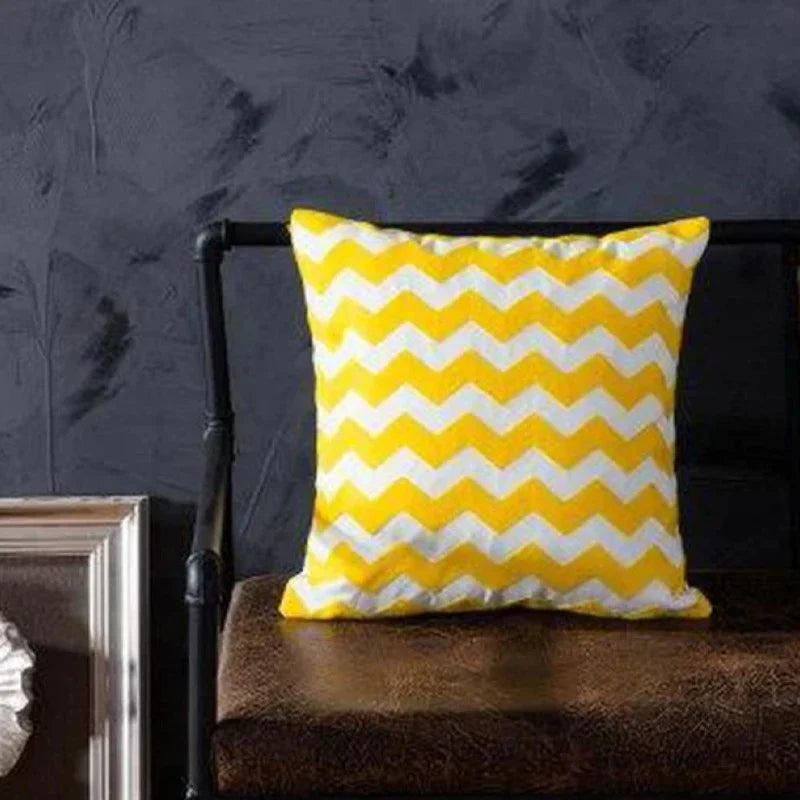 Cushion Covers Happy Yellow Sun Pack of 6