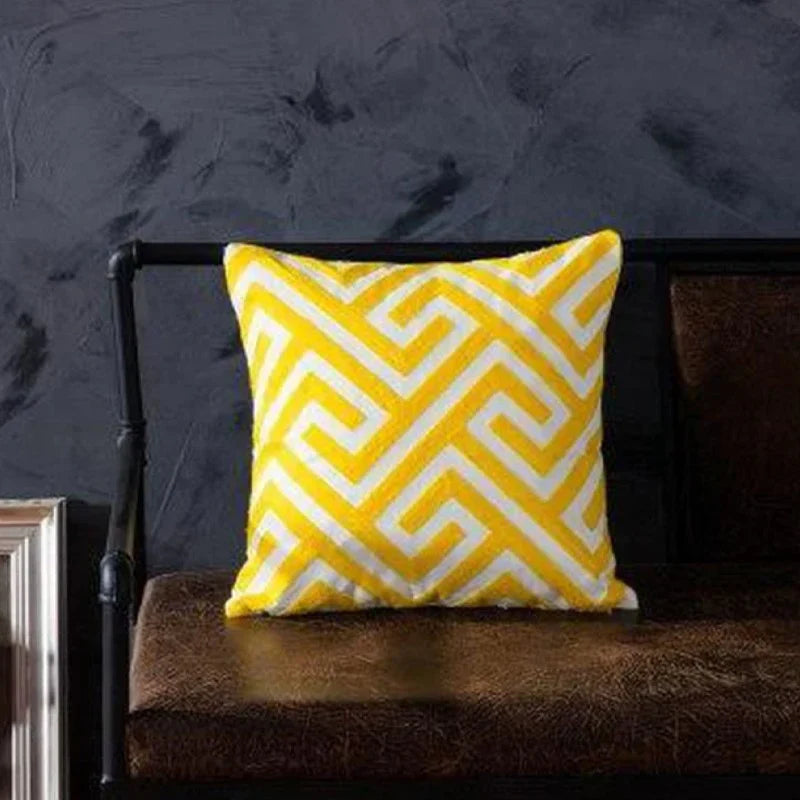 Cushion Covers Happy Yellow Sun Pack of 6