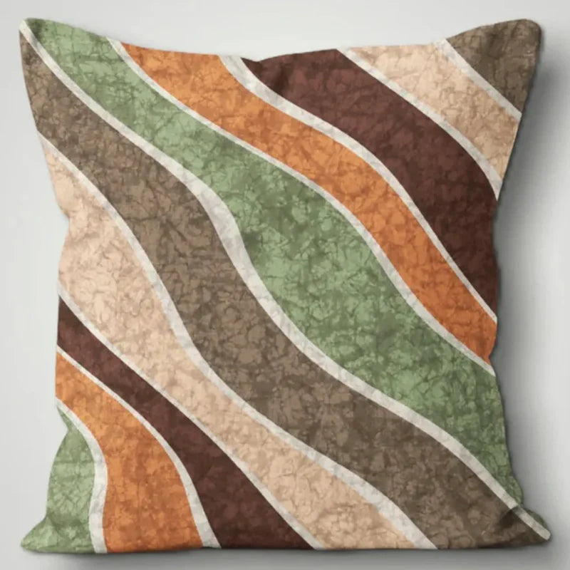 Cushion Covers Green Boho pack of 4