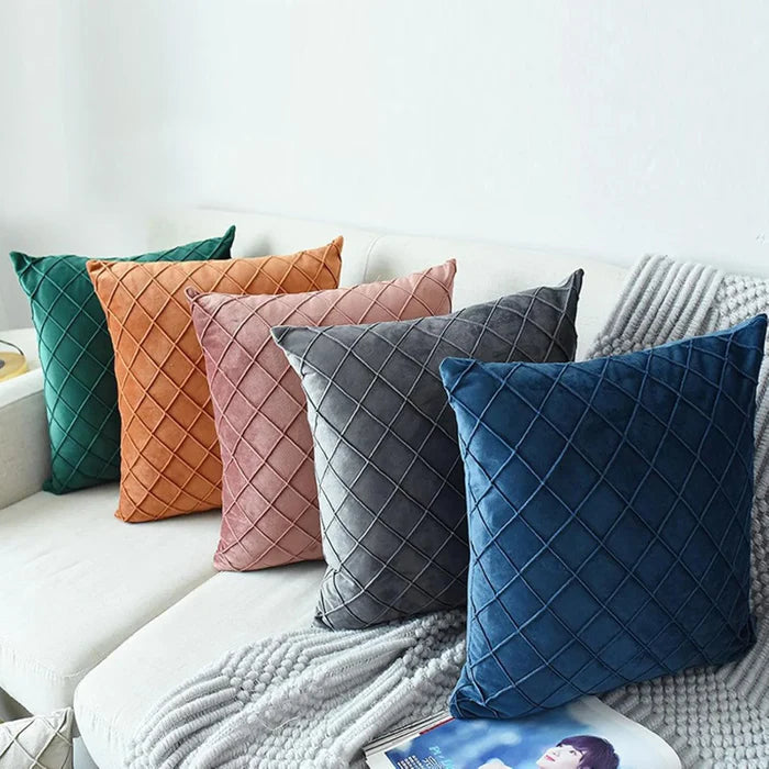 Cushion Covers Executive Velvet Pack Of 2