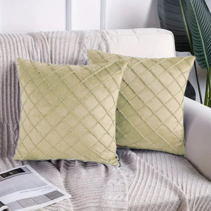 Cushion Covers Executive Velvet Pack Of 2